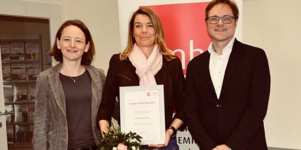 Ehrung zum Trainer of the year 2017